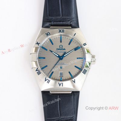 OR Factory 1:1 Replica Omega Constellation Gents Co-Axial Watch Men 39mm Gray Dial